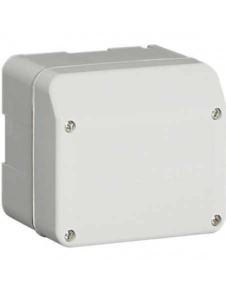 Boîte de dérivation Idrobox étanche IP55 format carré 94x82x58mm BTICINO BT23983