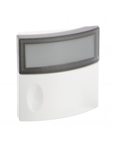 Sonnette Salsa avec porte-étiquette et voyant 24V LEGRAND 094248