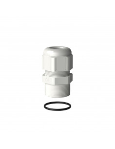 Presse-étoupe plastique IP68 ISO20 blanc RAL9003 LEGRAND 381595