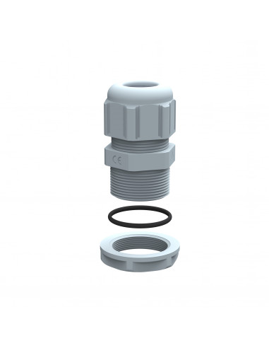 Presse-étoupes plastique IP68 PG29 RAL7001 unité par quantité 5 LEGRAND 381814