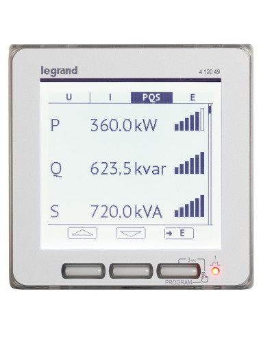 Centrale de mesure sur porte pour tores Rogowski souples ouvrants LEGRAND 412049