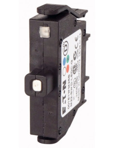 Élément fonctionnel à LED SmartWire-DT LED bleu fixation par l'arrière 000115998 EATON M22-SWD-LEDC-B