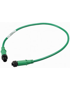 Câble rond SWD IP67 0,6 m 5 pôles prémonté avec connecteur M/F M12 000174762 EATON SWD4-M6LR5-2S