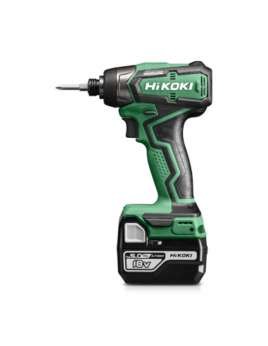 Visseuse à choc 140Nm 18V 5Ah Compact, vis 4 à 8mm, Brushless HIKOKI WH18DDWPZ