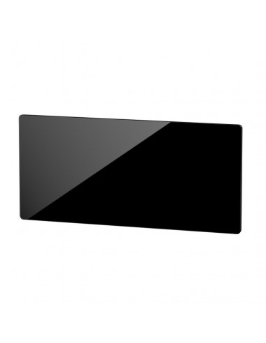 CAMPAVER nativ Radiateur Horizontal 2000W Verre massif Noir astrakan INTUIS K161127