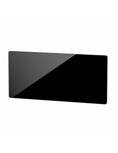 CAMPAVER nativ Radiateur Horizontal 2000W Verre massif Noir astrakan INTUIS K161127 2