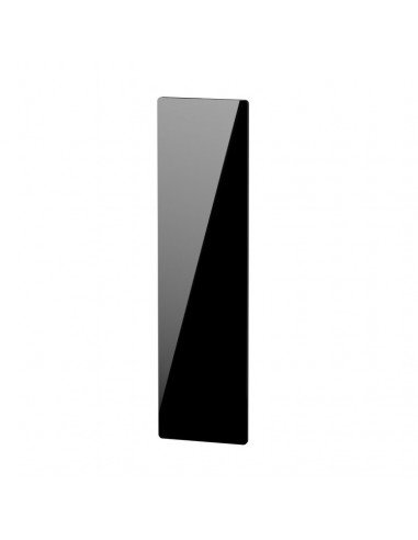 CAMPAVER nativ Radiateur Vertical 1500W Verre massif Noir astrakan INTUIS K161225