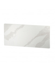 KERAMOS nativ Radiateur Horizontal 2000W Céramique marbre blanc INTUIS K164117