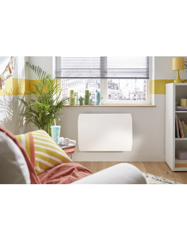 Oslo 2 radiateur horizontal 1500W blanc satiné INTUIS M163115