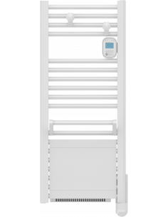 EZYBAIN boost Radiateur sèche serviettes 300 +1000 W largeur 400 blanc INTUIS M172214 2