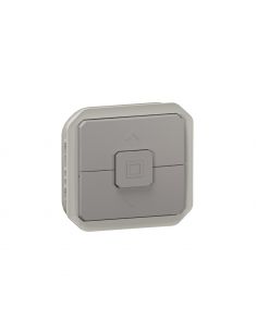 Interrupteur étanche pour commande directe de moteur de volets roulants Plexo IP55 IK06 avec enjoliveur gris LEGRAND 069538L 2