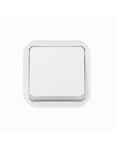 Interrupteur ou va-et-vient témoin 10AX 250V Plexo composable blanc LEGRAND 069612L