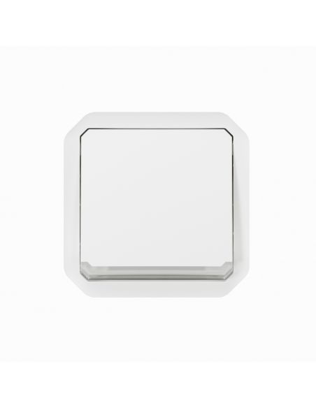 Interrupteur ou va-et-vient témoin 10AX 250V Plexo composable blanc LEGRAND 069612L