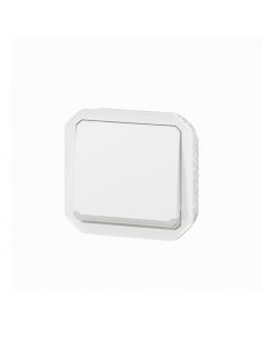 Interrupteur ou va-et-vient témoin 10AX 250V Plexo composable blanc LEGRAND 069612L 2