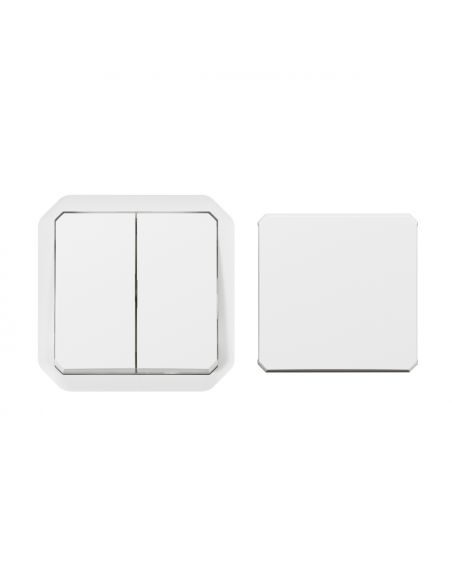 Transformeur réversible Plexo composable blanc LEGRAND 069618L