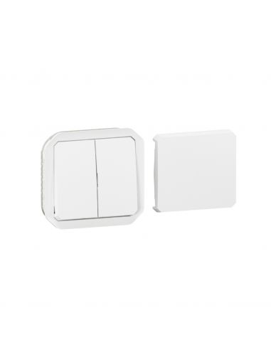 Transformeur réversible Plexo composable blanc LEGRAND 069618L