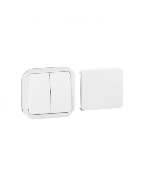 Transformeur réversible Plexo composable blanc LEGRAND 069618L
