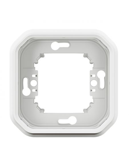 Support plaque encastré 1 poste Plexo blanc LEGRAND 069692L