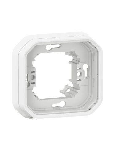 Support plaque encastré 1 poste Plexo blanc LEGRAND 069692L