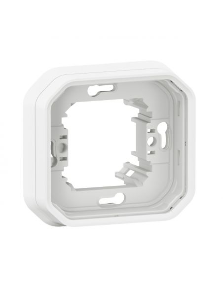 Support plaque encastré 1 poste Plexo blanc LEGRAND 069692L