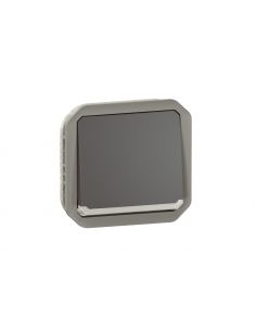 Interrupteur ou va-et-vient témoin 10AX 250V Plexo composable anthracite LEGRAND 069802L