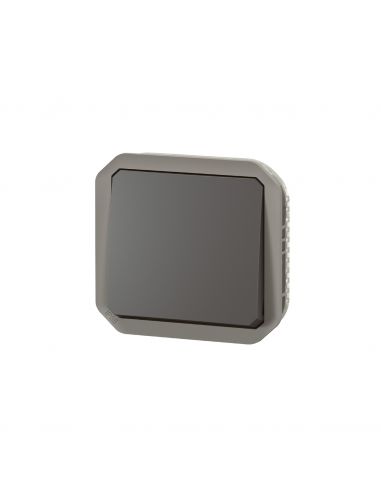 Poussoir NO Plexo composable anthracite LEGRAND 069810L