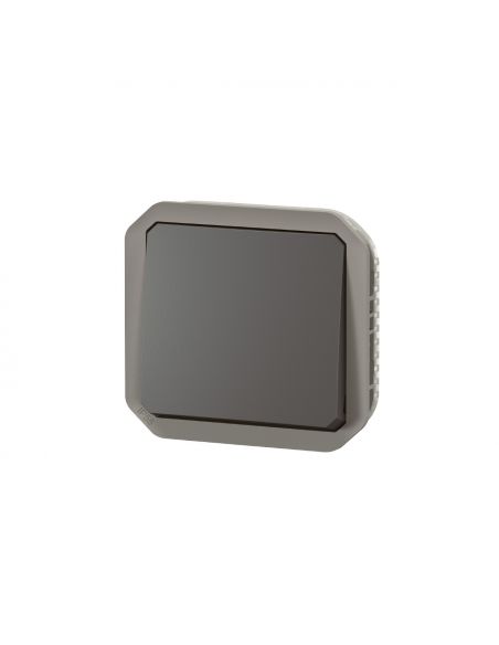 Poussoir NO Plexo composable anthracite LEGRAND 069810L