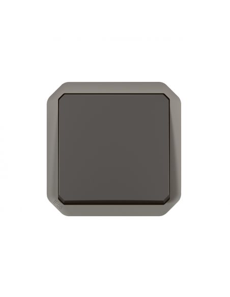 Poussoir NO Plexo composable anthracite LEGRAND 069810L