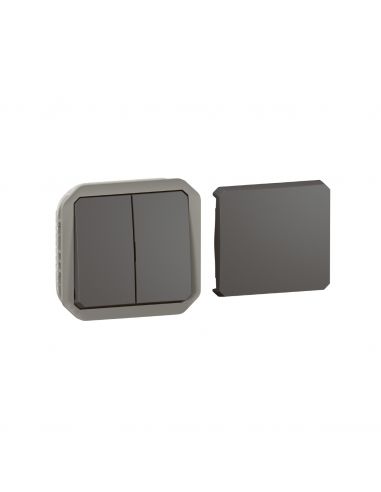 Transformeur réversible Plexo composable anthracite LEGRAND 069800L