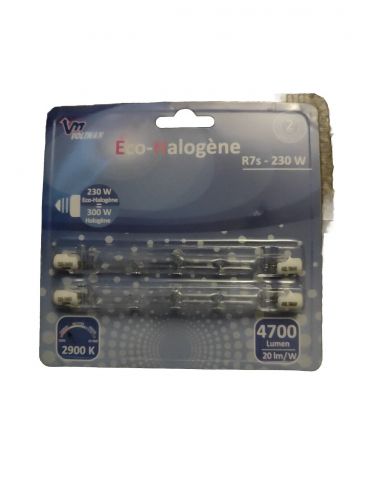 PACK DE 2 TUBES HALOGENE R7S VOLTMAN VOM521115