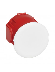 Boîte luminaire Batibox maçonnerie couvercle de finition pour applique D.40mm LEGRAND 089246