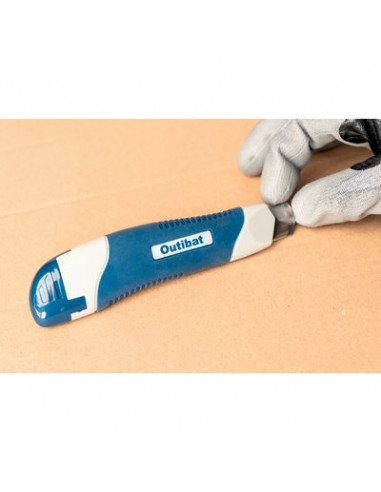 CUTTER 18MM BIMAT. MOLETTE PRO OUTIBAT 9018