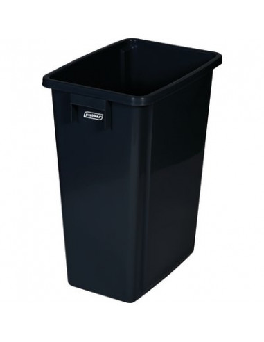 COLLECTEUR DE TRI 60L NOIR PROBBAX PB-1080-BLA
