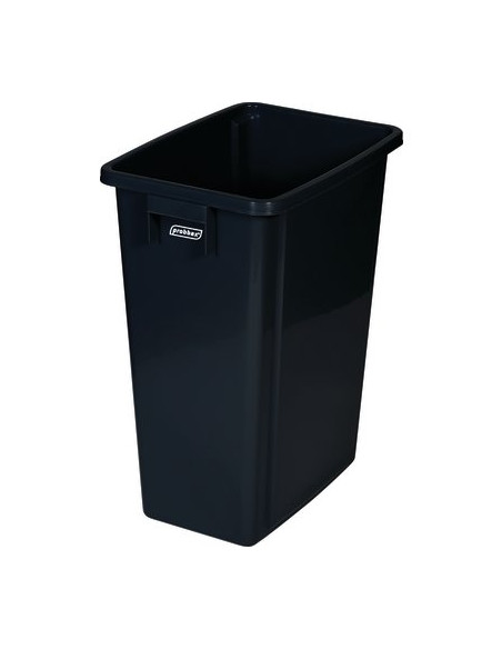 COLLECTEUR DE TRI 60L NOIR PROBBAX PB-1080-BLA