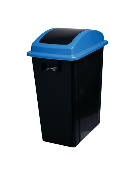 COLLECTEUR 40L COUV BASC/N-B PROBBAX PB-1143-BBLU