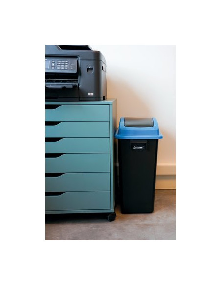 COLLECTEUR 40L COUV BASC/N-B PROBBAX PB-1143-BBLU