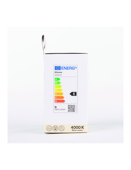 AMPOULE LED C STD CL E27 4000 1055 DHOME A60-5C 8.5W E27 1055LM 4000K 2