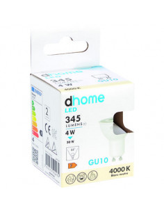 AMPOULE LED C GU10 4000K 345LM 35 DHOME GU10-25C 4000K 345LM 2