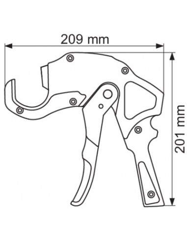 PINCE COUPE TUBE OUTIBAT QE2202