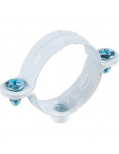 COLLIER D32 ACIER BLANC /50 ING FIXATION A141595