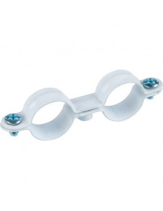 COLLIER DOUBLE D20 ACIER BL/50 ING FIXATION A141660