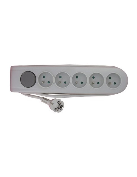 MULTIPRISE LIBERTY 5X16A 2P+T DHOME KF-FB-05KE 3X1.0MM2