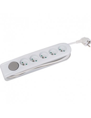 MULTIPRISE LIBERTY 5X16A 2P+T DHOME KF-FB-05KE 3X1.0MM2