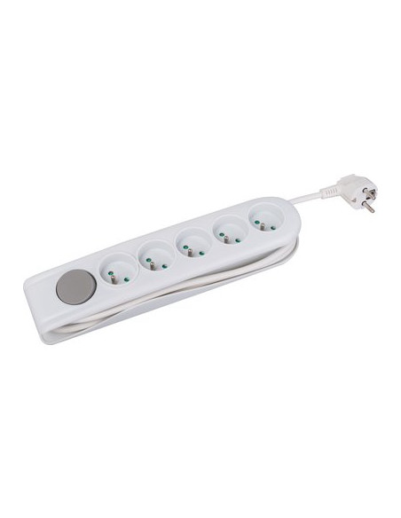 MULTIPRISE LIBERTY 5X16A 2P+T DHOME KF-FB-05KE 3X1.0MM2
