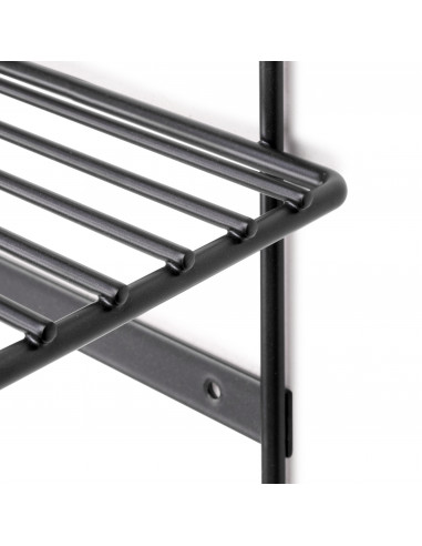 Porte-fer et planche à repasser Acier Gris anthracite EMUCA 8151635