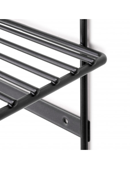 Porte-fer et planche à repasser Acier Gris anthracite EMUCA 8151635