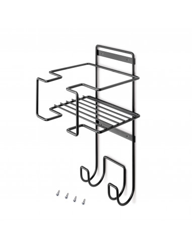 Porte-fer et planche à repasser Acier Gris anthracite EMUCA 8151635