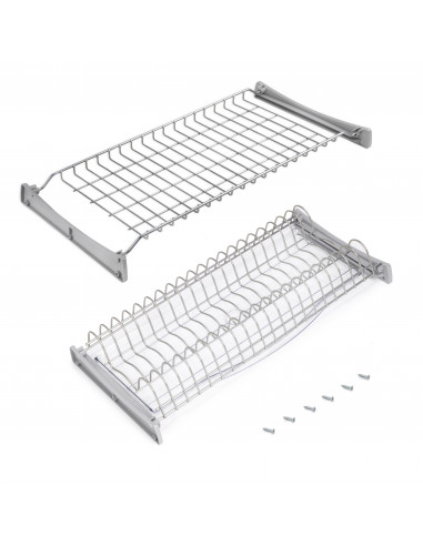 Égouttoir Suprastar pour module 600 Peint en aluminium Acier EMUCA 8256225
