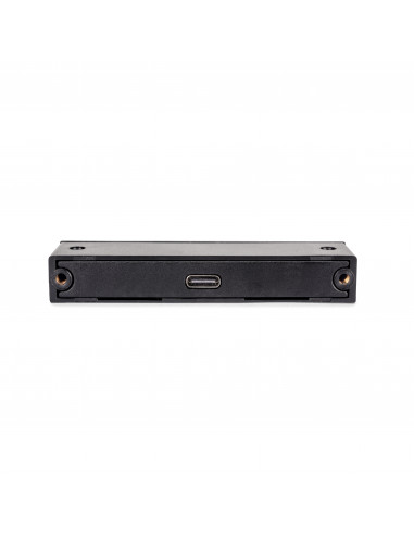 Connecteur USB A+C Linky (81x12mm) 5V DC 2A (10W) Plastique noir Plastique EMUCA 5049417