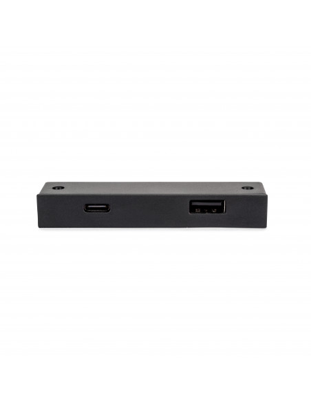Connecteur USB A+C Linky (81x12mm) 5V DC 2A (10W) Plastique noir Plastique EMUCA 5049417
